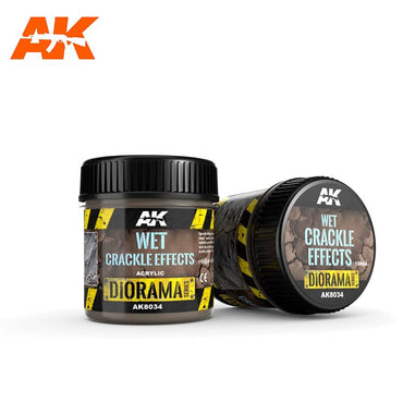 AK Interactive - Dioramas - Wet Crackle Effects 100ml