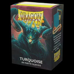 Sleeves - Dragon Shield - Box 100 - Turquoise Atebeck MATTE