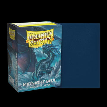 Sleeves - Dragon Shield - Box 100 - Midnight Blue MATTE