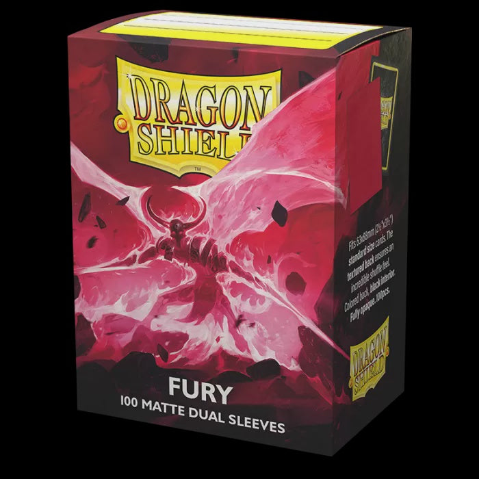 Sleeves - Dragon Shield - Box 100 - Standard Size Dual Matte Fury