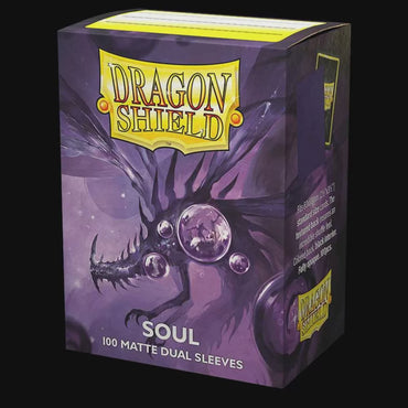 Sleeves - Dragon Shield - Box 100 - Standard Size Dual Matte Soul