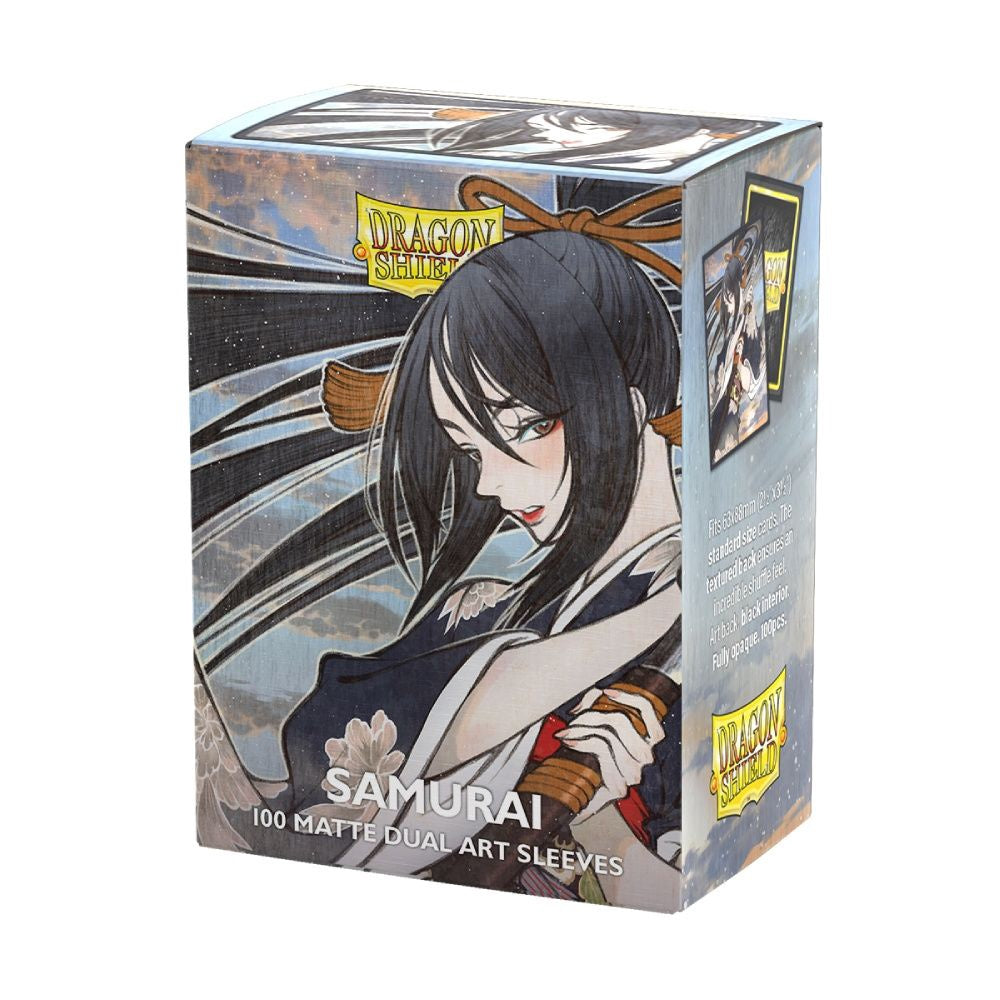 Dragon Shield: Sleeves – Matte Dual Art – Samurai