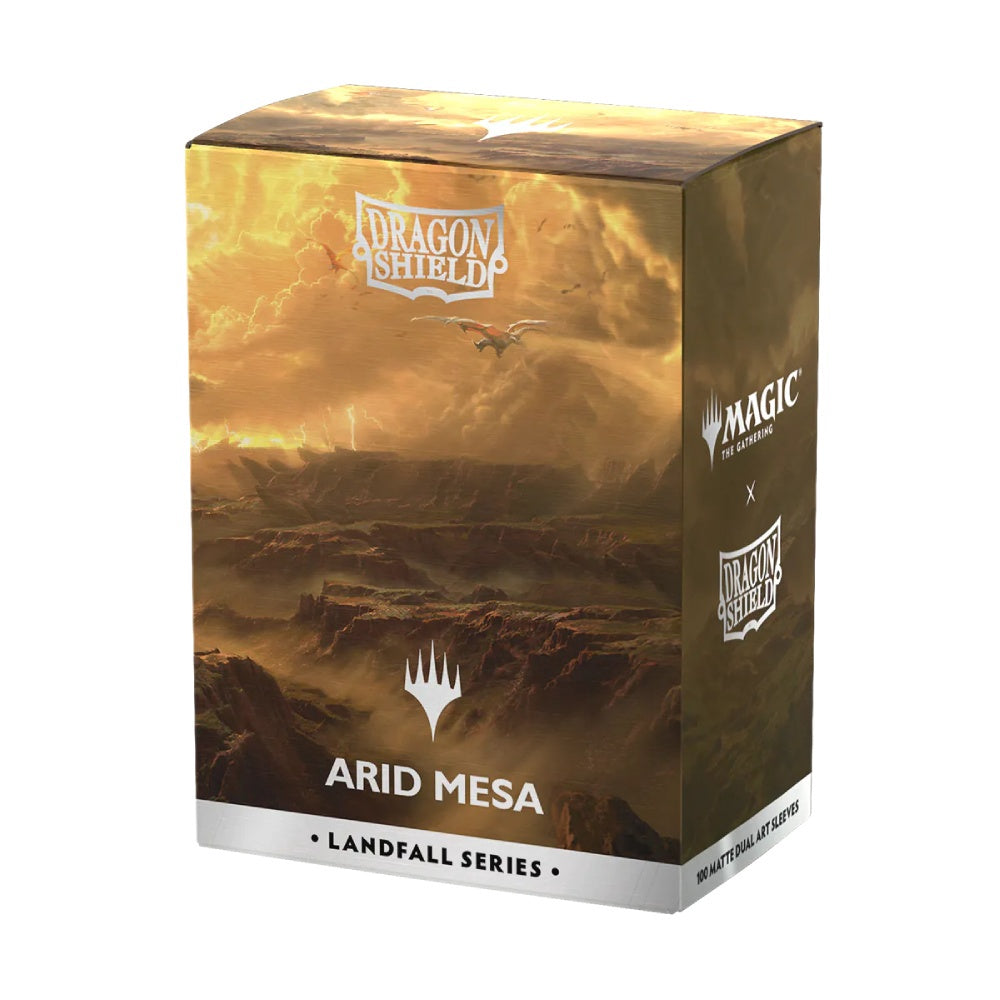 Dragon Shield: Sleeves – Matte Dual Art – MTG Landfall Series: Arid Mesa