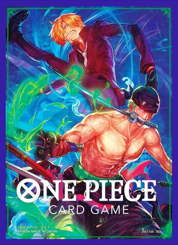 One Piece Card Game Official Sleeves 5 - Zoro and Sanji