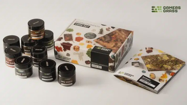 Gamer's Grass Basing Pigments CORE SET