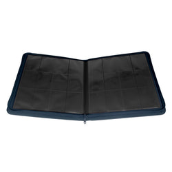 Palms off Gaming Collector's Series 12 Pocket Zip Trading Card Binder - Navy  Blue
