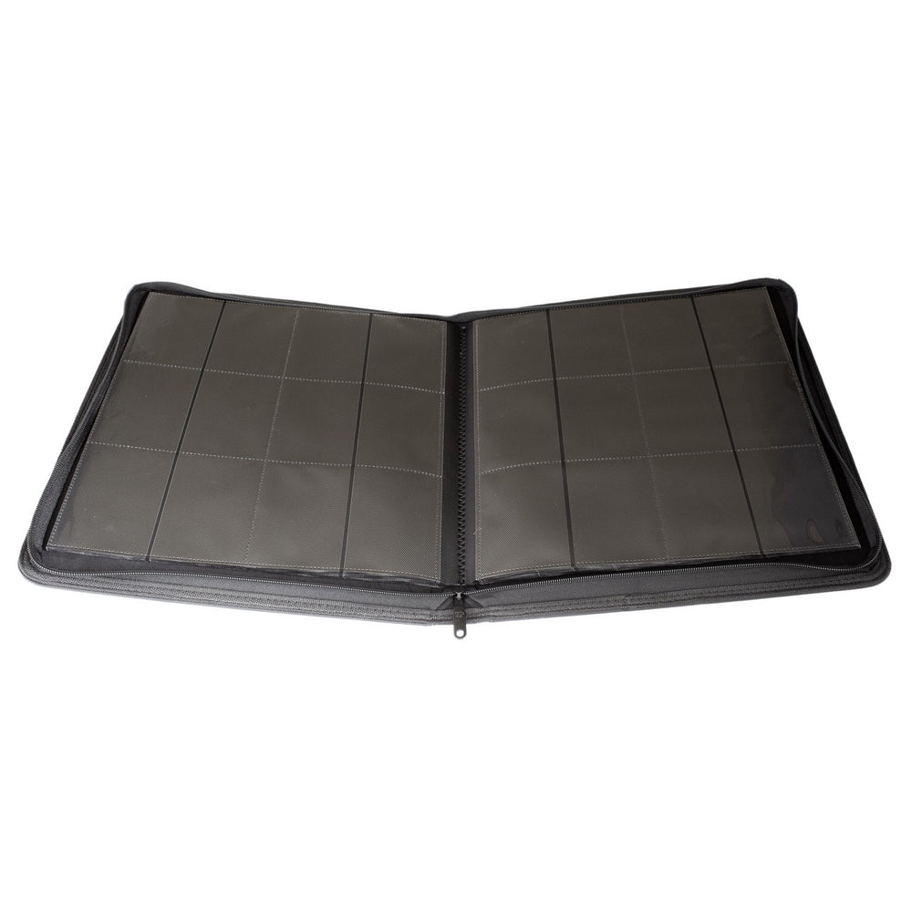 Collector's Series 12 Pocket Zip Trading Card Binder - Black