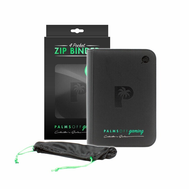 Palms off Gaming Collector's Series 4 Pocket Zip Trading Card Binder - 1st Edition