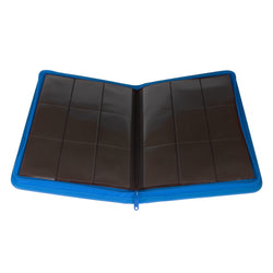 Palms off Gaming Collector's Series 9 Pocket Zip Trading Card Binder - BLUE