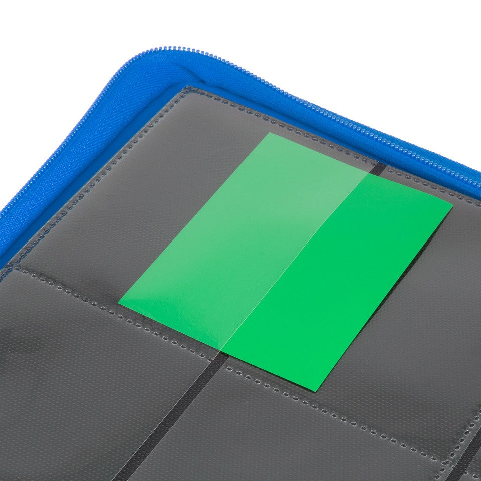 Palms off Gaming Collector's Series 9 Pocket Zip Trading Card Binder - BLUE