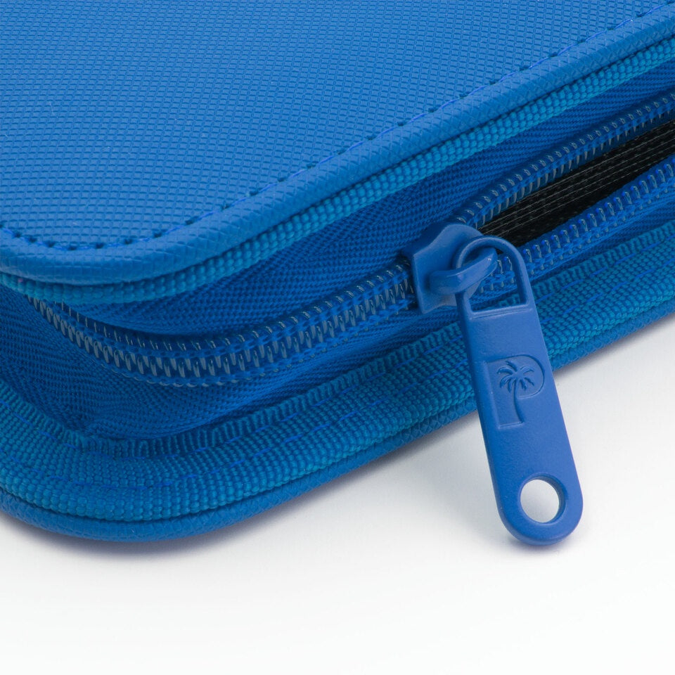 Palms off Gaming Collector's Series 9 Pocket Zip Trading Card Binder - BLUE