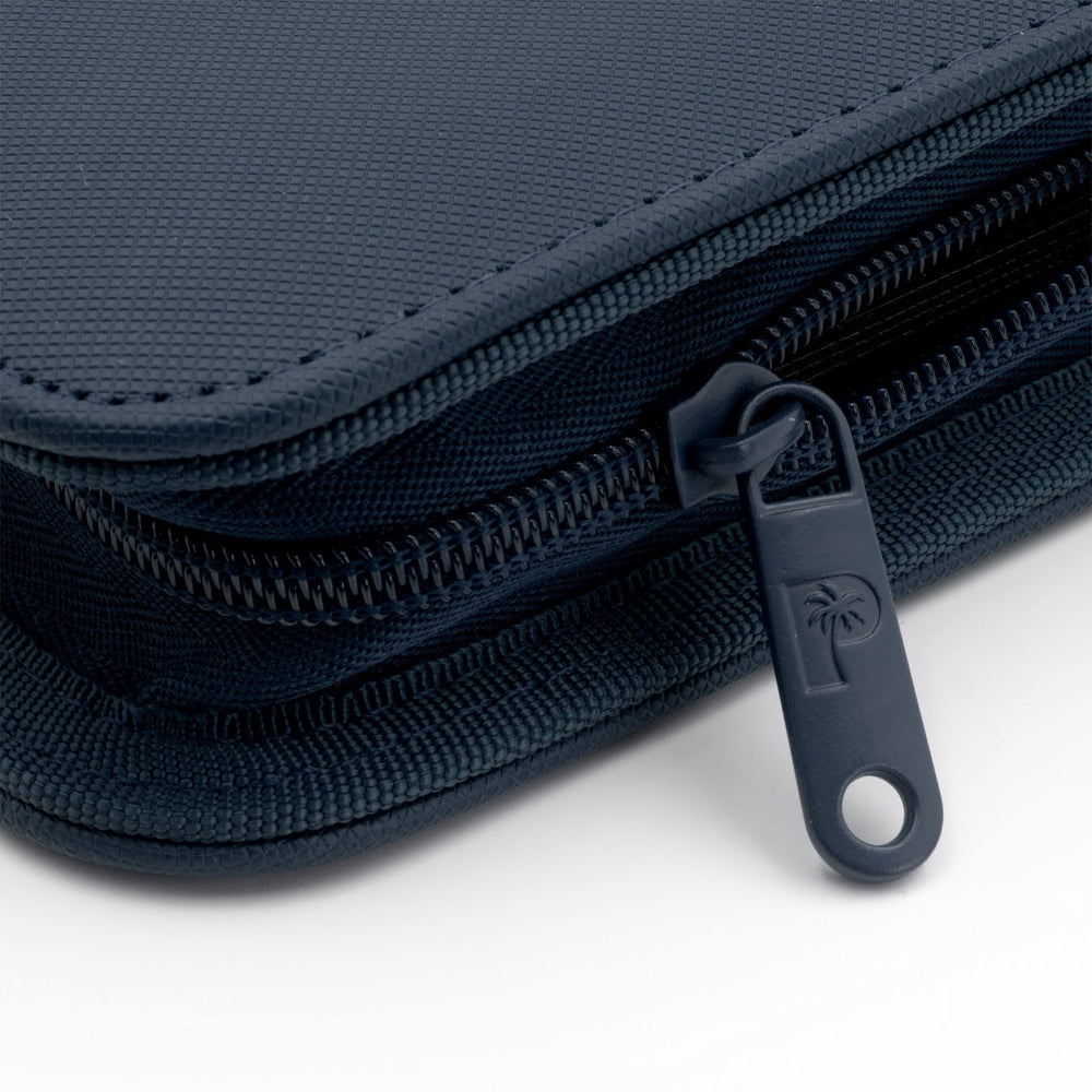 Palms off Gaming Collector's Series 12 Pocket Zip Trading Card Binder - Navy  Blue