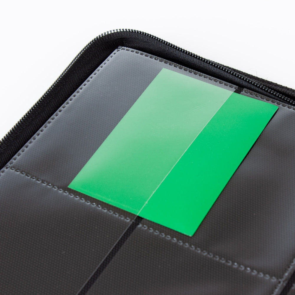 Palms off Gaming Collector's Series 9 Pocket Zip Trading Card Binder - BLACK