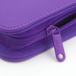 Palms off Gaming Collector's Series 12 Pocket Zip Trading Card Binder - PURPLE