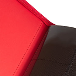 Palms off Gaming Collector's Series 4 Pocket Zip Trading Card Binder - RED