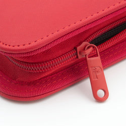 Palms off Gaming Collector's Series 4 Pocket Zip Trading Card Binder - RED