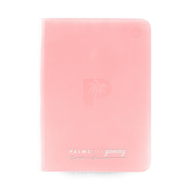 Palms off Gaming Collector's Series 9 Pocket Zip Trading Card Binder - PINK