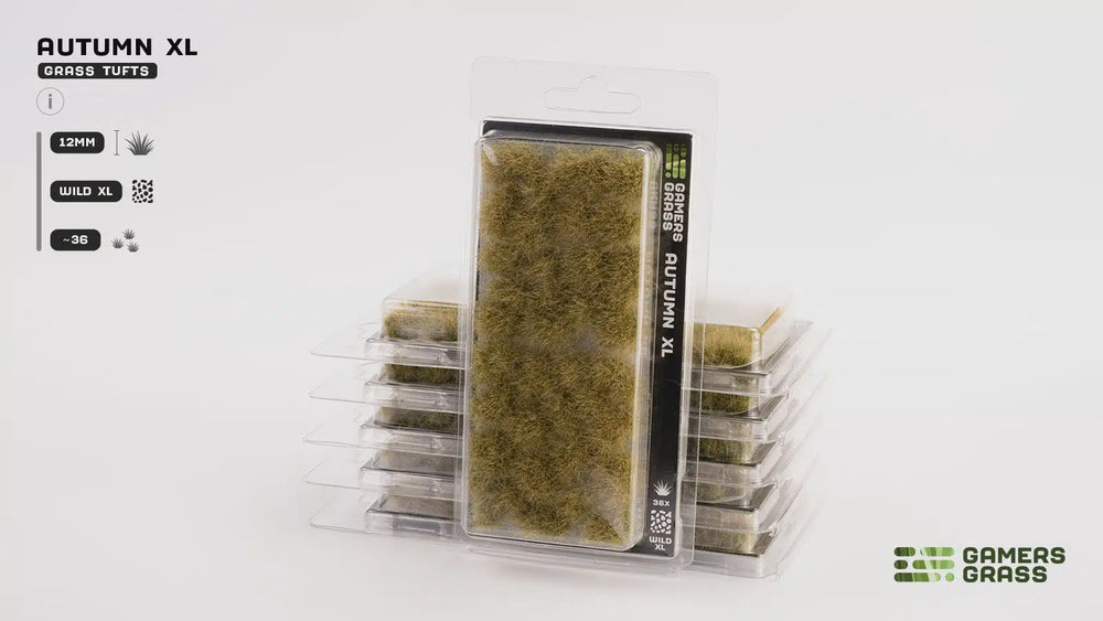 Gamer's Grass Autumn 12mm XL Tufts Wild