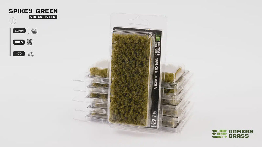 Gamer's Grass Spiky Green Tufts
