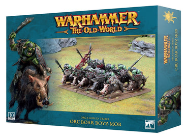 09-06 ORC & GOBLIN TRIBES: ORC BOAR BOYZ MOB