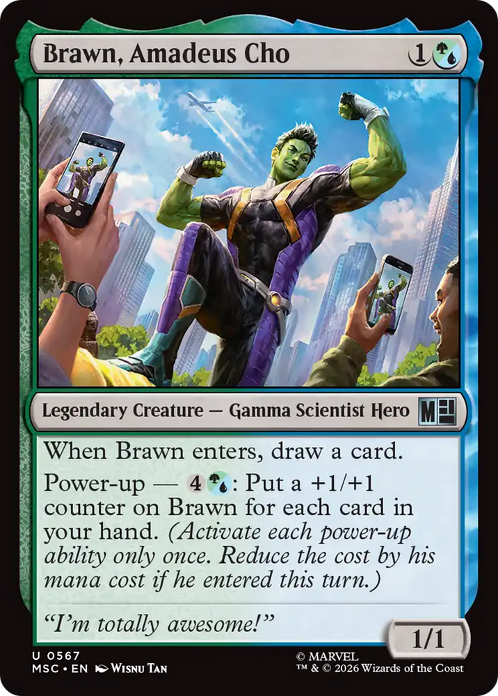 Brawn, Amadeus Cho [Marvel Super Heroes]