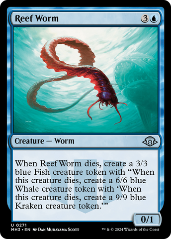 Reef Worm [Modern Horizons 3]