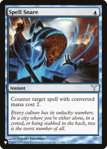 Spell Snare [The List]