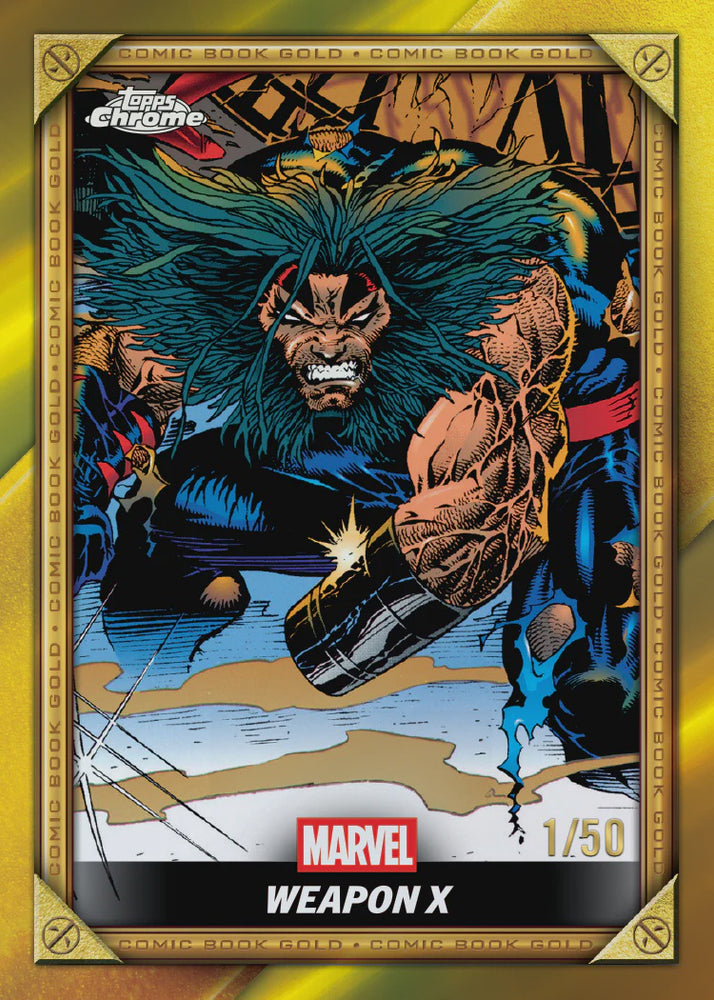 Topps Marvel Deadpool Chrome 2025 Value Box