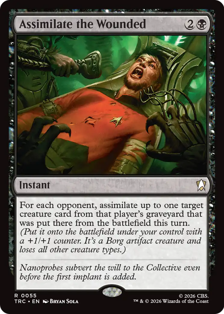 Assimilate the Wounded (Surge Foil) [Star Trek Commander]