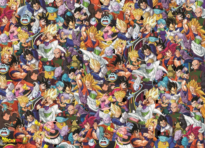 Clementoni Puzzle Impossible Dragon Ball 1000 Piece Puzzle