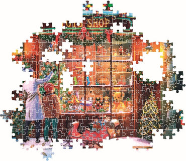 Clementoni Puzzle Old Toy Shop Poster Included 500 Pieces