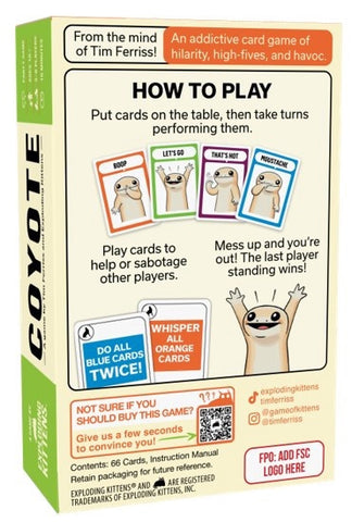 Coyote (By Exploding Kittens)