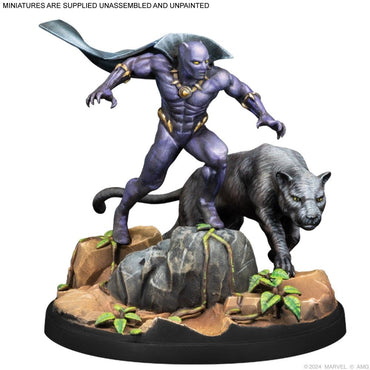 Marvel Crisis Protocol Miniatures Game Black Panther; Chosen of Bast & Namor