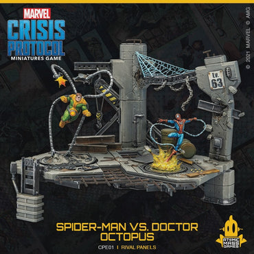 Marvel Crisis Protocol Miniatures Game Rivals Panels Spider-Man Vs Doctor Octopus