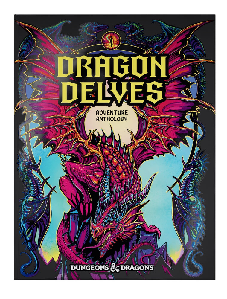 D&D Dungeons & Dragons Dragon Delves an Adventure Anthology Hardcover Alternative Cover