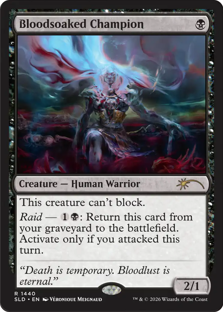 Bloodsoaked Champion [Secret Lair Drop Series]