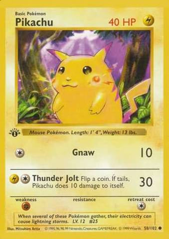 Pokemon Singles (All) Tagged "Base Set 1st Edition" Pokemon Singles (All) Tagged "Base Set 1st Edition"