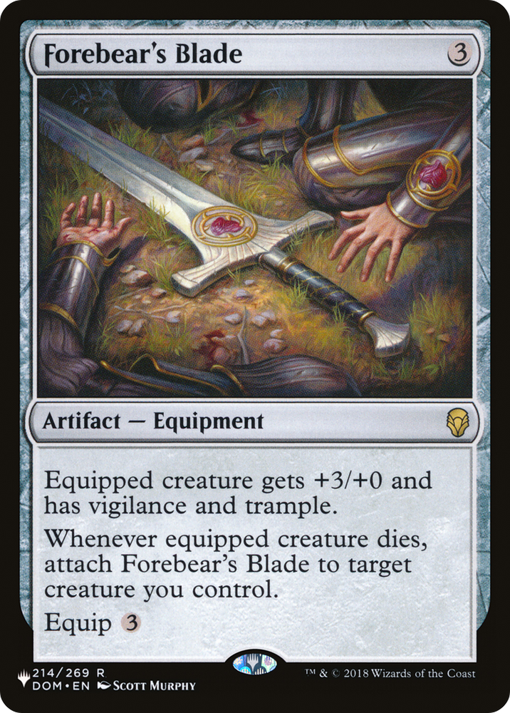 Forebear's Blade [The List]