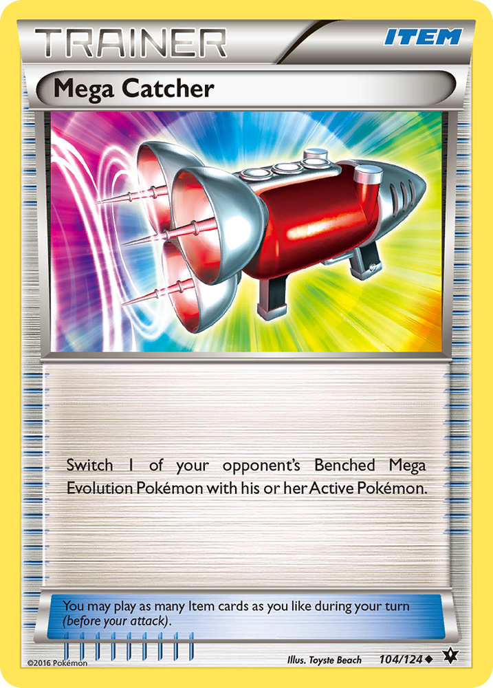 Mega Catcher (104/124) [XY: Fates Collide]