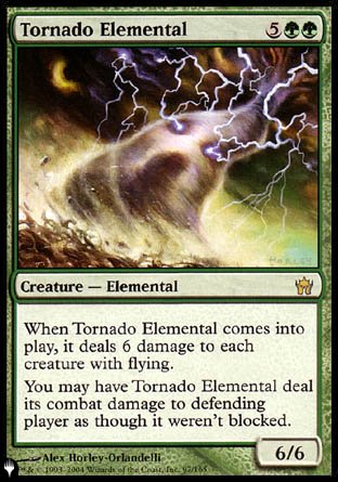 Tornado Elemental [The List]