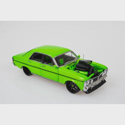 DDA 1/24 Supercharged XY GTHO Ford In Lime Green