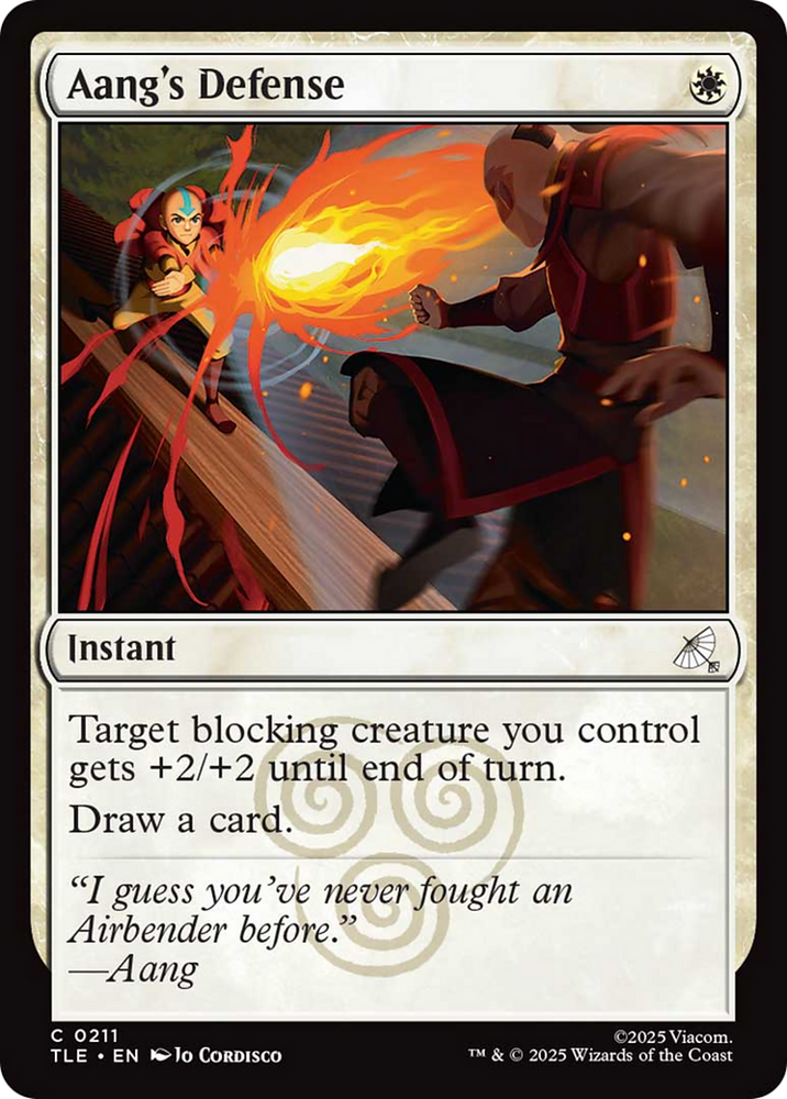 Aang's Defense [Avatar: The Last Airbender: Eternal-Legal]