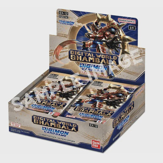 Digimon Card Game: Extra Booster Display – Digital World Shambala [EX-12]