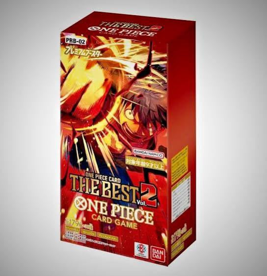 One Piece Japanese - The BEST Vol 2 PRB-02 Booster Box
