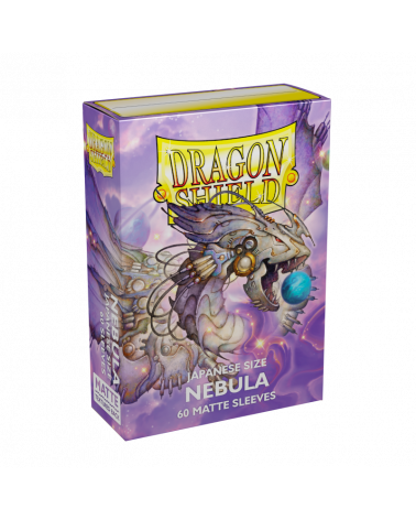 Sleeves - Dragon Shield Japanese - Box 60 - Nebula Purple Matte