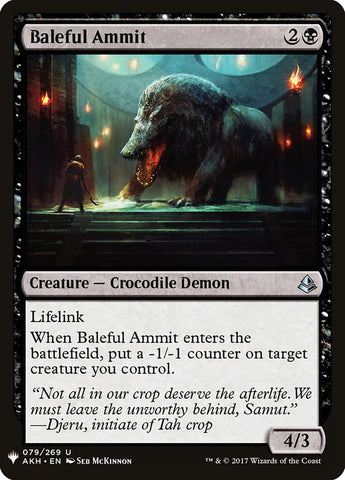 Baleful Ammit [Mystery Booster]