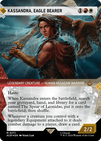 Kassandra, Eagle Bearer (Showcase) (Textured Foil) [Assassin's Creed]