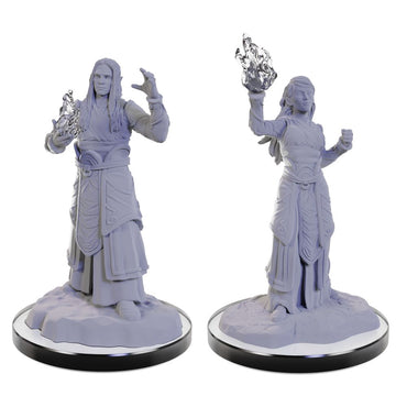 D&D Nolzurs Marvelous Unpainted Miniatures Elf Wizards