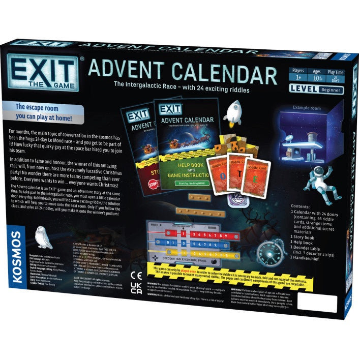 Exit the Game Advent Calendar - The Intergalactic Race