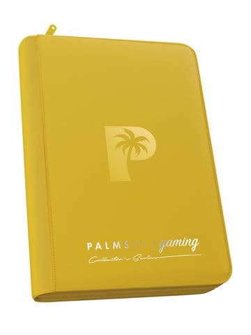 Palms off Gaming Collector's Series 4 Pocket Zip Binder - Yellow